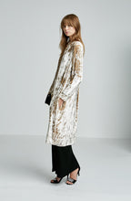 TINSEL VELVET COAT
