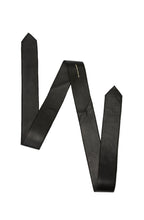 NAPPA LEATHER TIE BELT