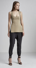 SILK LOW RISE CUFFED PANT