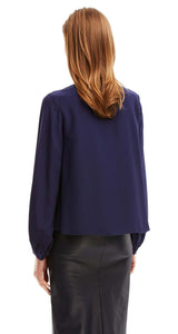 CDC PICOT CROPPED BLOUSE