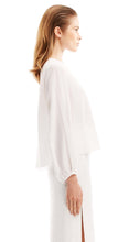 CDC PICOT CROPPED BLOUSE