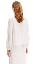 CDC PICOT CROPPED BLOUSE