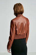 LEATHER BOMBER