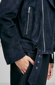 SUEDE BIKER