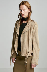 SUEDE BIKER