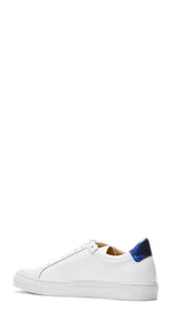 METALLIC LEATHER SNEAKER