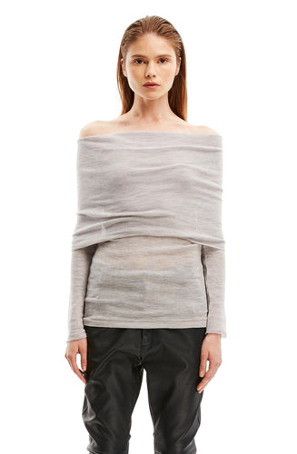 BABYWOOL COLD SHOULDER JUMPER
