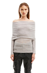 BABYWOOL COLD SHOULDER JUMPER
