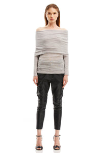 BABYWOOL COLD SHOULDER JUMPER