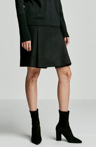 MELTON PLEATED SKIRT