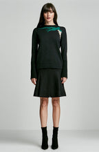 MELTON PLEATED SKIRT
