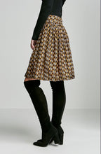 FLORAL FOULARD SKIRT