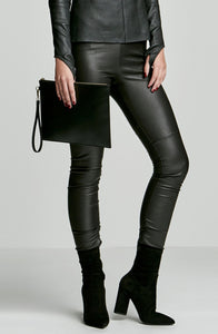 STRETCH LEATHER LEGGING