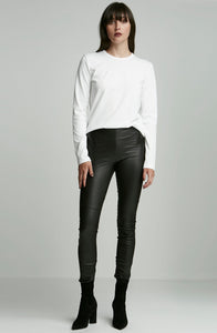 STRETCH LEATHER LEGGING