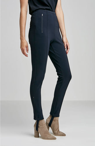 BONDED SCUBA PINTUCK TROUSER