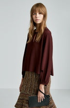CDC PICOT CROPPED BLOUSE