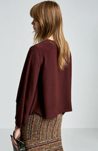 CDC PICOT CROPPED BLOUSE