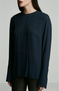 CUFFED SLEEVE BLOUSE