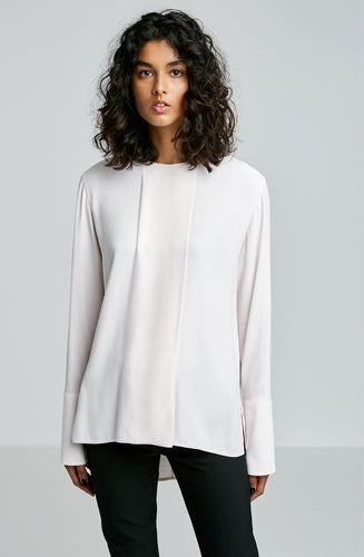 CUFFED SLEEVE BLOUSE