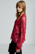 TINSEL LACE BLOUSE