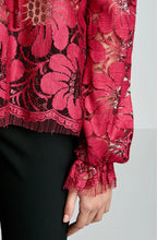 TINSEL LACE BLOUSE