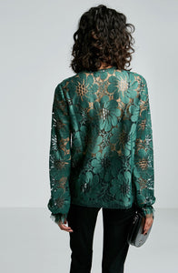 TINSEL LACE BLOUSE