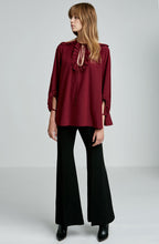 CDC PICOT RUFFLE BLOUSE