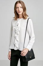 CDC RUFFLE FRONT BLOUSE
