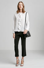 CDC RUFFLE FRONT BLOUSE