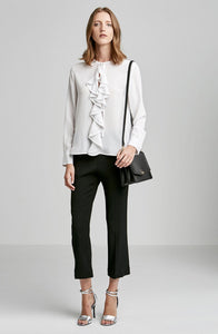 CDC RUFFLE FRONT BLOUSE