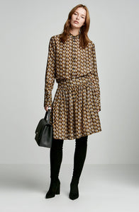 FLORAL FOULARD SHIRT