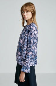 PRINTED FLORAL BLOUSE