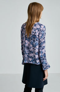 PRINTED FLORAL BLOUSE
