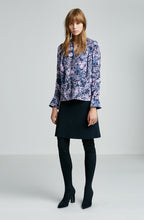 PRINTED FLORAL BLOUSE