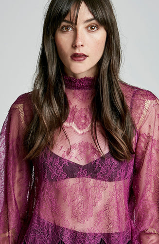 CHANTILLY LACE BLOUSE
