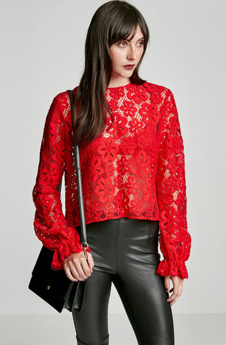 POPPY LACE BLOUSE