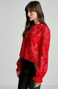 POPPY LACE BLOUSE