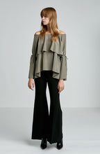 CDC COLD SHOULDER TIERED TOP