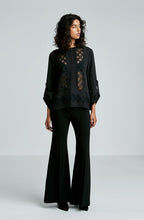 SILK EMBROIDERED BLOUSE