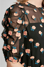 RUFFLE SLEEVE TOP