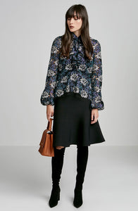 EMBROIDERED TINSEL TOP