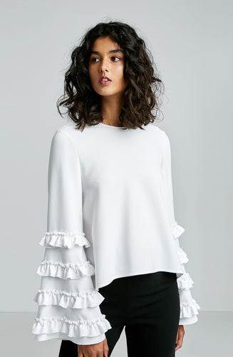 BELL SLEEVE CHIPORY TOP