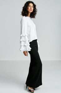 BELL SLEEVE CHIPORY TOP