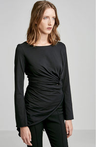 DRAPED T-SHIRT