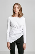 DRAPED T-SHIRT