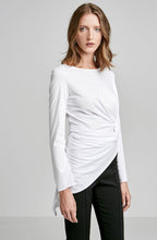 DRAPED T-SHIRT