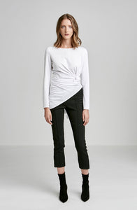 DRAPED T-SHIRT