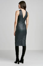 STRETCH LEATHER TURBAN TWIST