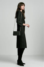 BONDED WOOL LACE DRESS