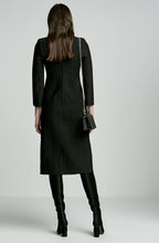 BONDED WOOL LACE DRESS